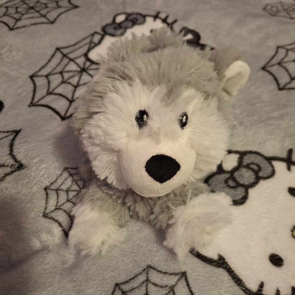 Warmies Jr. Microwaveable Plush -Husky